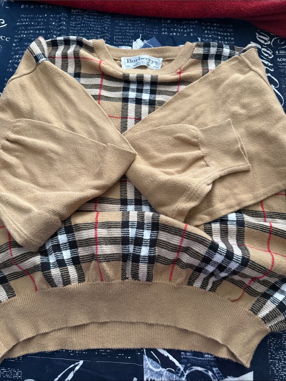 Vintage Burberry Sweater